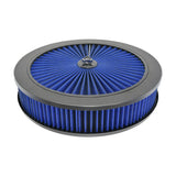 SPECIALTY PRODUCTS COMPANY 4390BL Air Cleaner Kit 14 x 3 Flat Base