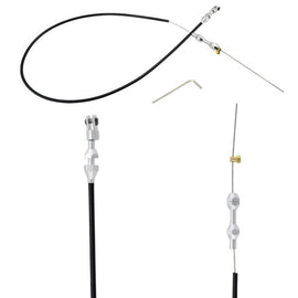 SPECIALTY PRODUCTS COMPANY 6041 Throttle Cable LS1 48in Long Black