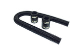 SPECIALTY PRODUCTS COMPANY 6453 Radiator Hose Kit  36in w/Aluminum Caps Black