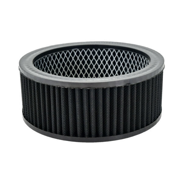 SPECIALTY PRODUCTS COMPANY 7135BK Air Filter Element Wash able Round 6-1/2 x 2-1/2