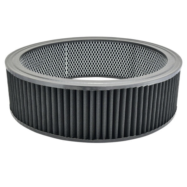 SPECIALTY PRODUCTS COMPANY 7144BK Air Filter Element Wash able Round 14in x 4in