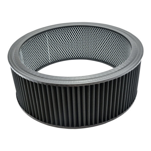 SPECIALTY PRODUCTS COMPANY 7145BK Air Filter Element Wash able Round 14in x 5in