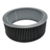 SPECIALTY PRODUCTS COMPANY 7145BK Air Filter Element Wash able Round 14in x 5in