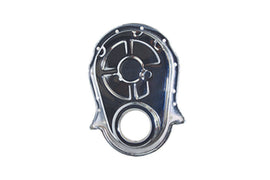 SPECIALTY PRODUCTS COMPANY 7221 BBC Steel Timing Chain Cover Chrome