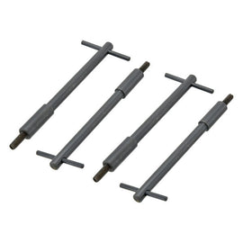 SPECIALTY PRODUCTS COMPANY 7281BK Valve Cover Fastener Blk T-Bar Wing Nut 4 Pack