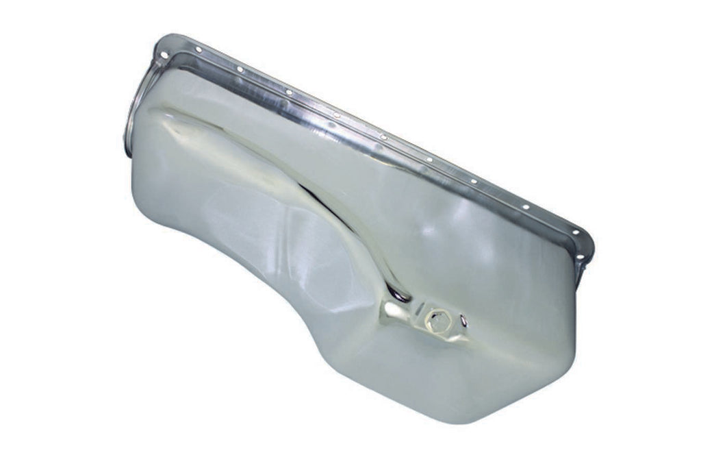 SPECIALTY PRODUCTS COMPANY 7451 68-78 BBF 429-460 Steel Stock Oil Pan Chrome
