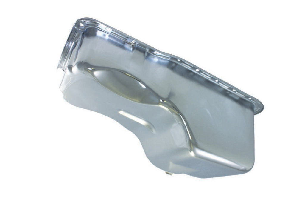 SPECIALTY PRODUCTS COMPANY 7452 67-81 SBF 351W Steel Stock Oil Pan Chrome