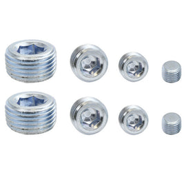 SPECIALTY PRODUCTS COMPANY 8250 Pipe Plugs Allen Head Zinc 8Pcs.