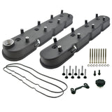 SPECIALTY PRODUCTS COMPANY 8535BK GM LS Engine Valve Cover Tall Center Bolt