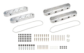 SPECIALTY PRODUCTS COMPANY 8536 Valve Covers GM LS 2-Piece Tall Finned Alum