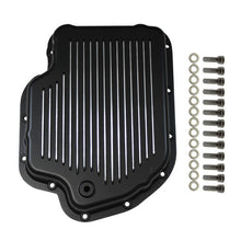 Load image into Gallery viewer, SPECIALTY PRODUCTS COMPANY 8593BK Transmission Pan  GM Tur bo 400 Finned with Gaske