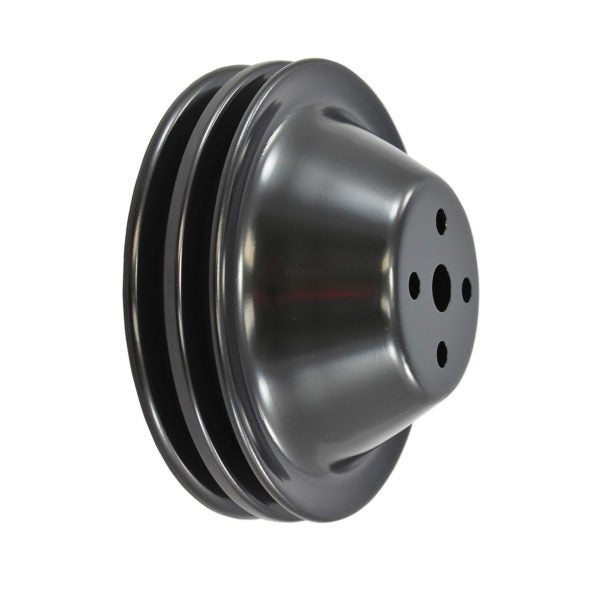 SPECIALTY PRODUCTS COMPANY 8952BK Water Pump Pulley SBC Short Water Pump Double