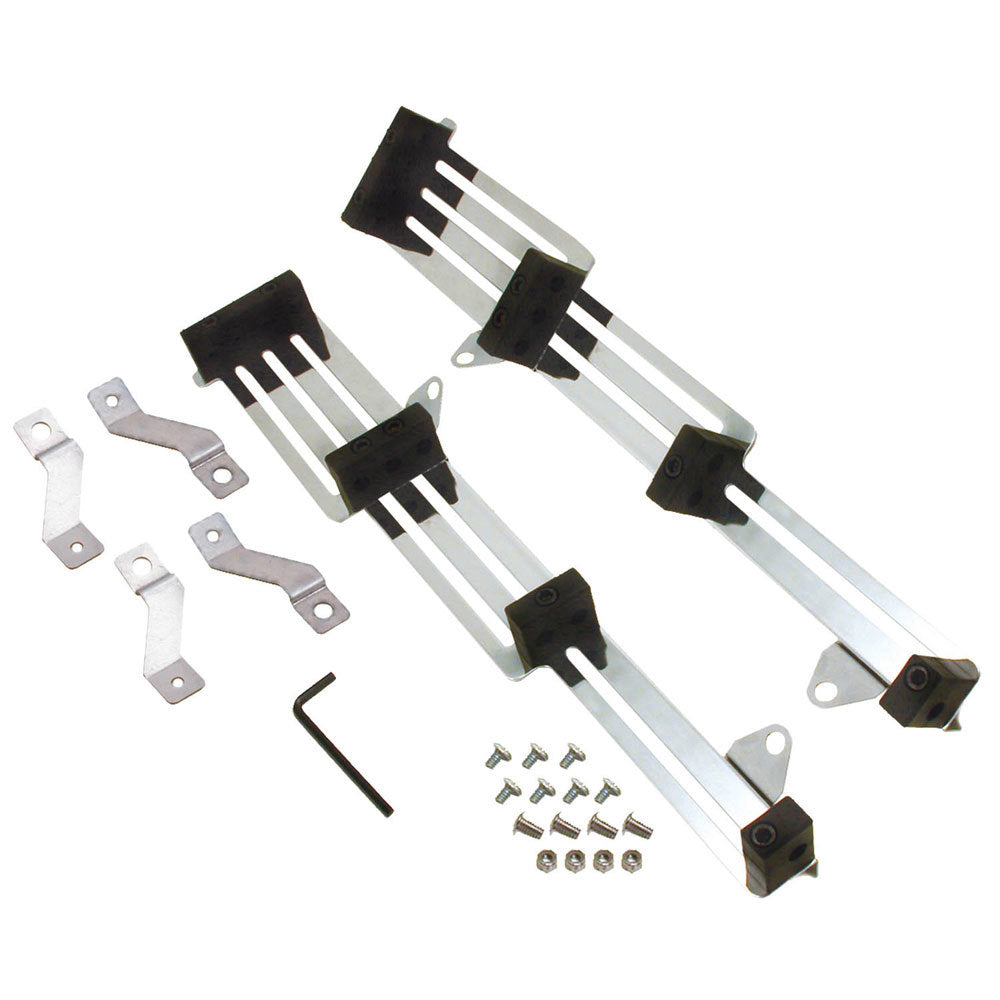 SPECTRE 18483 Slider Style Wire Dividers Chrome Pair