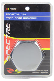 SPECTRE 4338 Hex One-Piece Radiator Cap- Chrome