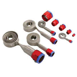 SPECTRE 7490 Magnabraid/Magna-Clamp Kit Red/Blue