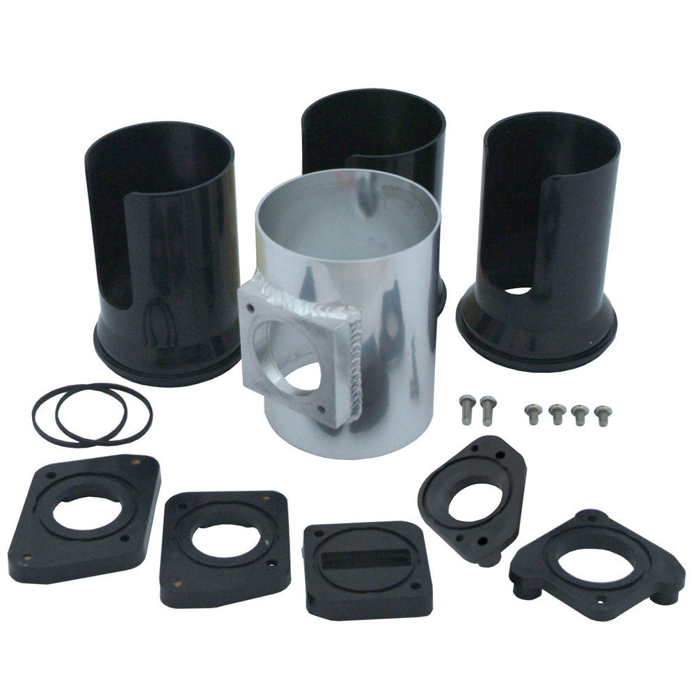 SPECTRE 9405 Adapter Kit; MAFS 3in Aluminum