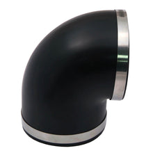 Load image into Gallery viewer, SPECTRE SPE-9781 Spectre 90 Degree Intake Elbow with Clamps - 4-inch ID Black Plastic Tubing Fitting