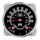 SPEEDHUT GAUGES CJ55-TG2 Speedhut Gauges CJ55-TG2 Jeep CJ Direct-Fit GPS Gauge Cluster, 90 MPH