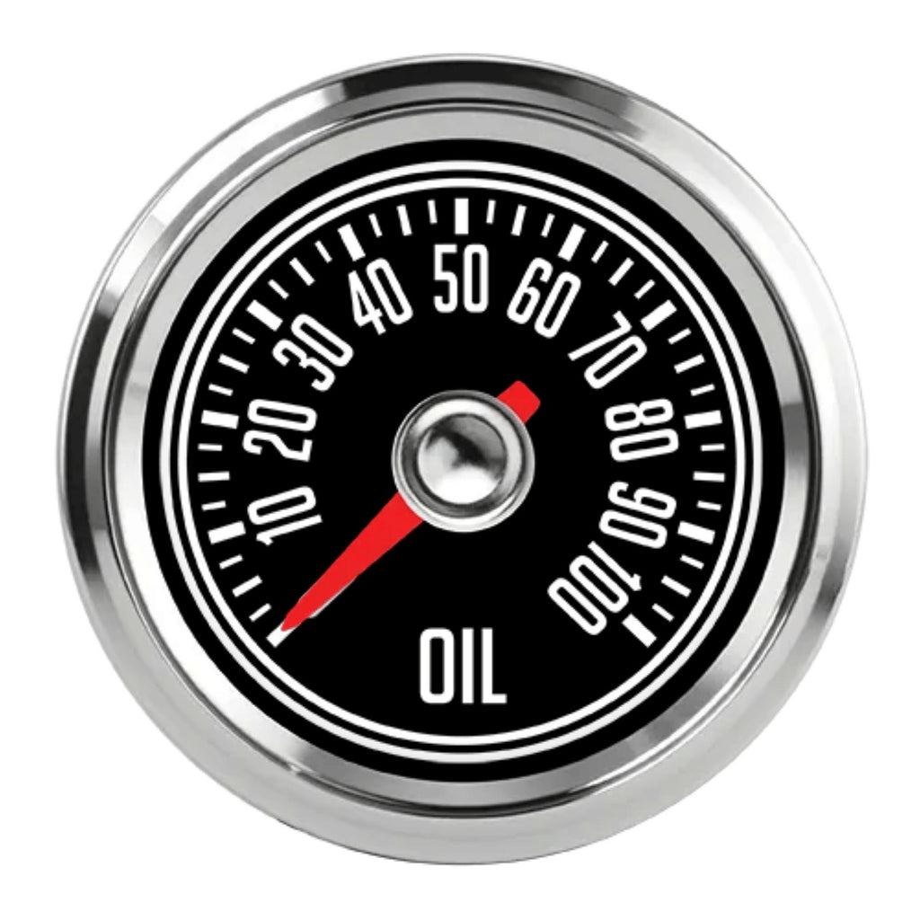 SPEEDHUT GAUGES L2-OP3-CJ Speedhut Gauges L2-OP3-CJ CJ Jeep Oil Pressure Gauge, 0-100 psi Electric Analog