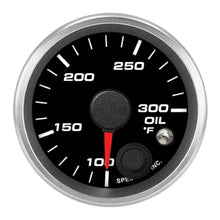 Load image into Gallery viewer, SPEEDHUT GAUGES R2-OT1-REV 2-1/16in Oil Temp Gauge 100-300F w/warning light