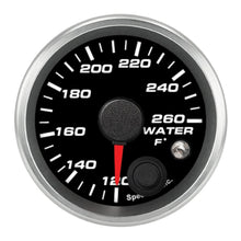 Load image into Gallery viewer, SPEEDHUT GAUGES R2-WT1-REV Speedhut Gauges R2-WT1-REV Revolution Electric Water Temperature Gauge, 120-260°F