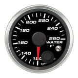 SPEEDHUT GAUGES R2-WT1-REV Speedhut Gauges R2-WT1-REV Revolution Electric Water Temperature Gauge, 120-260°F