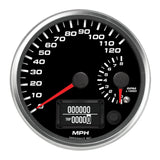 SPEEDHUT GAUGES R4-DS2-REV Speedhut Gauges R4-DS2-REV Revolution Dual GPS Speedometer and Tachometer Kit, 120 MPH, 8,000 RPM, Black Face