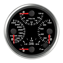 Load image into Gallery viewer, SPEEDHUT GAUGES R45-QG2-REV Speedhut Gauges R45-QG2-REV Revolution Analog Quad Gauge Kit with Fuel, Oil, Temperature and Voltmeter Displays