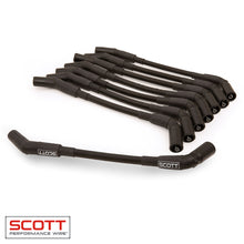 Load image into Gallery viewer, SCOTT PERFORMANCE CH-LS-S-1 GM LS Spark Plug Wire Set 45-Degree - Black