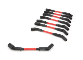 SCOTT PERFORMANCE CH-LS-S-2 GM LS Spark Plug Wire Set 45-Degree - Red