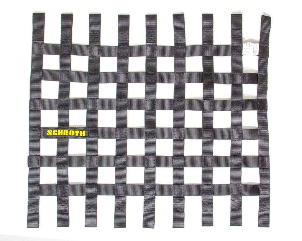 SCHROTH RACING SR09055-0 Window Net Only Black 20in x 18.5in