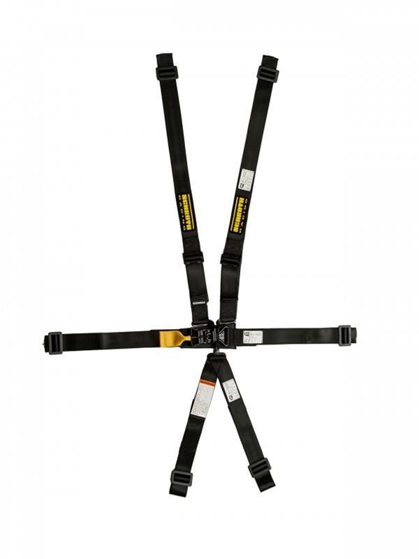 SCHROTH RACING SR61550H-R 5pt Harness LL Ratchet 2in RS / PU Adjust Black