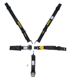 SCHROTH RACING SR68950H Harness 5pt LL Ratchet 2in No Lap Adj Black