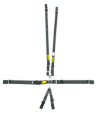 SCHROTH RACING SR71760H 6pt Harness System SFI LatchLink Black HANS