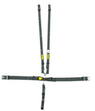 SCHROTH RACING SR76751H 5pt Harness System SFI LatchLink Black HANS