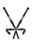 SCHROTH RACING SR91152PDO-6 6pt Harness Profi 2x2 Pull-Down Lap