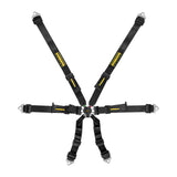 SCHROTH RACING SR94530-0-29 6pt Harness Flexi Black FIA Hans