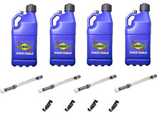 Load image into Gallery viewer, SUNOCO RACE JUGS M7500BL-MSM-BOD Sunoco Race Jugs Blue 5-Gallon Utility Jug with Filler Hose and O-Ring Seal Cap (Part #M7500BL-MSM-BOD)
