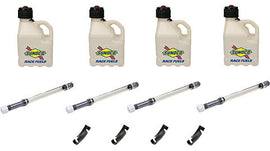 SUNOCO RACE JUGS R3100CL-MSM-BOD SUNOCO RACE JUGS 3 Gallon Clear Utility Jug with Filler Hose and Vent Cap