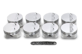 SPORTSMAN RACING PRODUCTS 138081 SBC Flat Top Piston Set 4.030 Bore