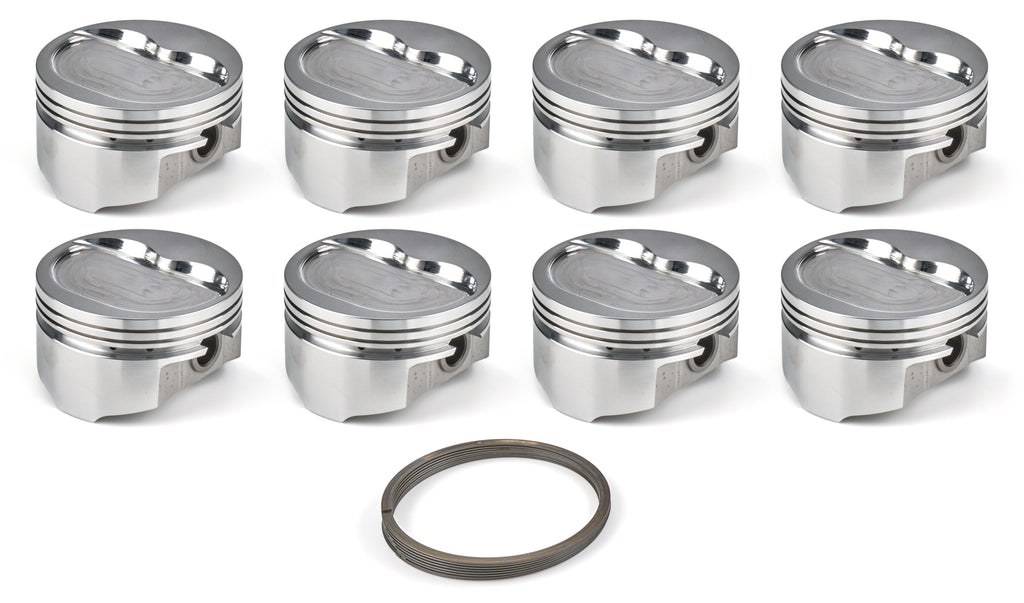 SPORTSMAN RACING PRODUCTS 138106 Sportsman Racing Products SBC Dished Piston Set 4.020 Bore -16cc