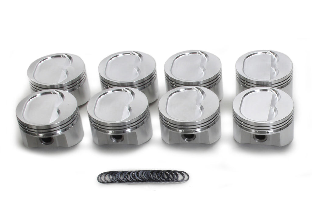SPORTSMAN RACING PRODUCTS 139628 SBC Dished Piston Set 4.030 Bore -16cc