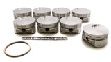 SPORTSMAN RACING PRODUCTS 142985 BBC Flat Top Piston Set 4.530 Bore -3cc