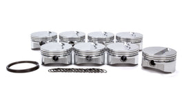 SPORTSMAN RACING PRODUCTS 231308 SBC Flat Top Piston Set 4.125 Bore -5cc
