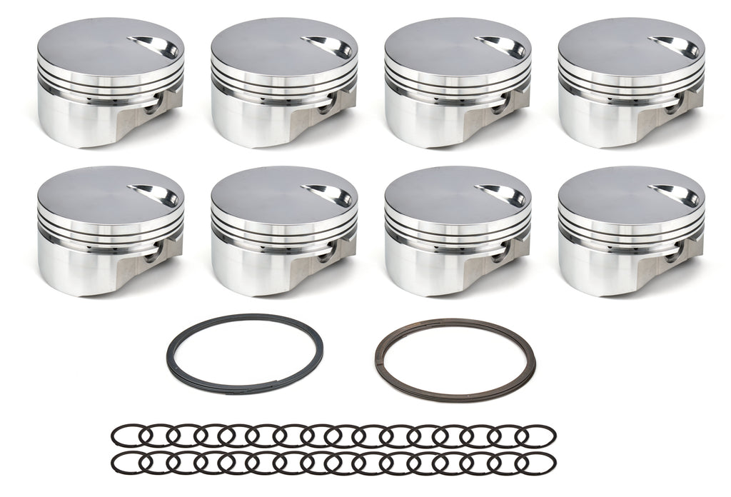 SPORTSMAN RACING PRODUCTS 231513 Sportsman Racing Products BBC FT Forged Piston Set with 4.560-Inch Bore and -3.00cc Displacement