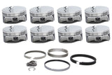 SPORTSMAN RACING PRODUCTS 279480 SBC Flat Top Pro-Series Piston & Ring Set 4.040