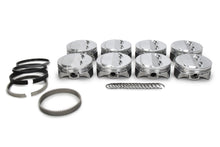 Load image into Gallery viewer, SPORTSMAN RACING PRODUCTS 310182 SBC Dome Pro-Series Piston &amp; Ring Set 4.125