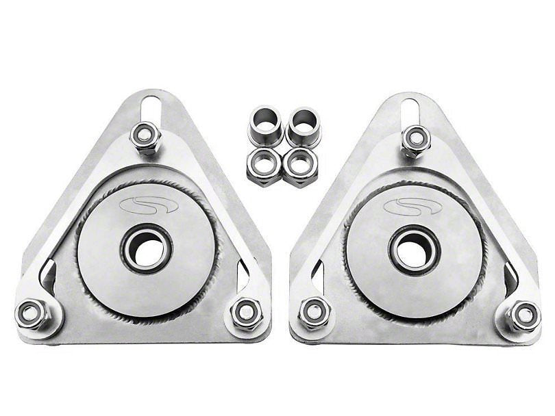 STEEDA AUTOSPORTS 555-8139 Front Strut Camber Plates 15-16 Mustang