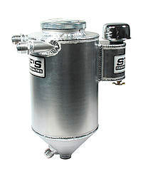 STEFS PERFORMANCE PRODUCTS 4110 Drag Race Alum. D/S Tank 6qt. 7in Dia.x 14-3/4in