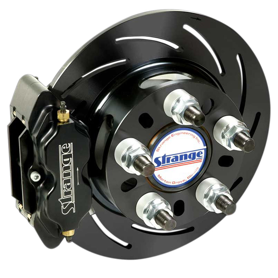 STRANGE B1706WCM Rear Disc Brake Kit Ford Late Big Style w/Hrd Pad